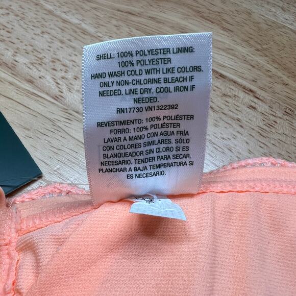 Wild Fable Women's Peach Crochet Triangle Bikini Top - Size XXS - NWT - Picture 5 of 7